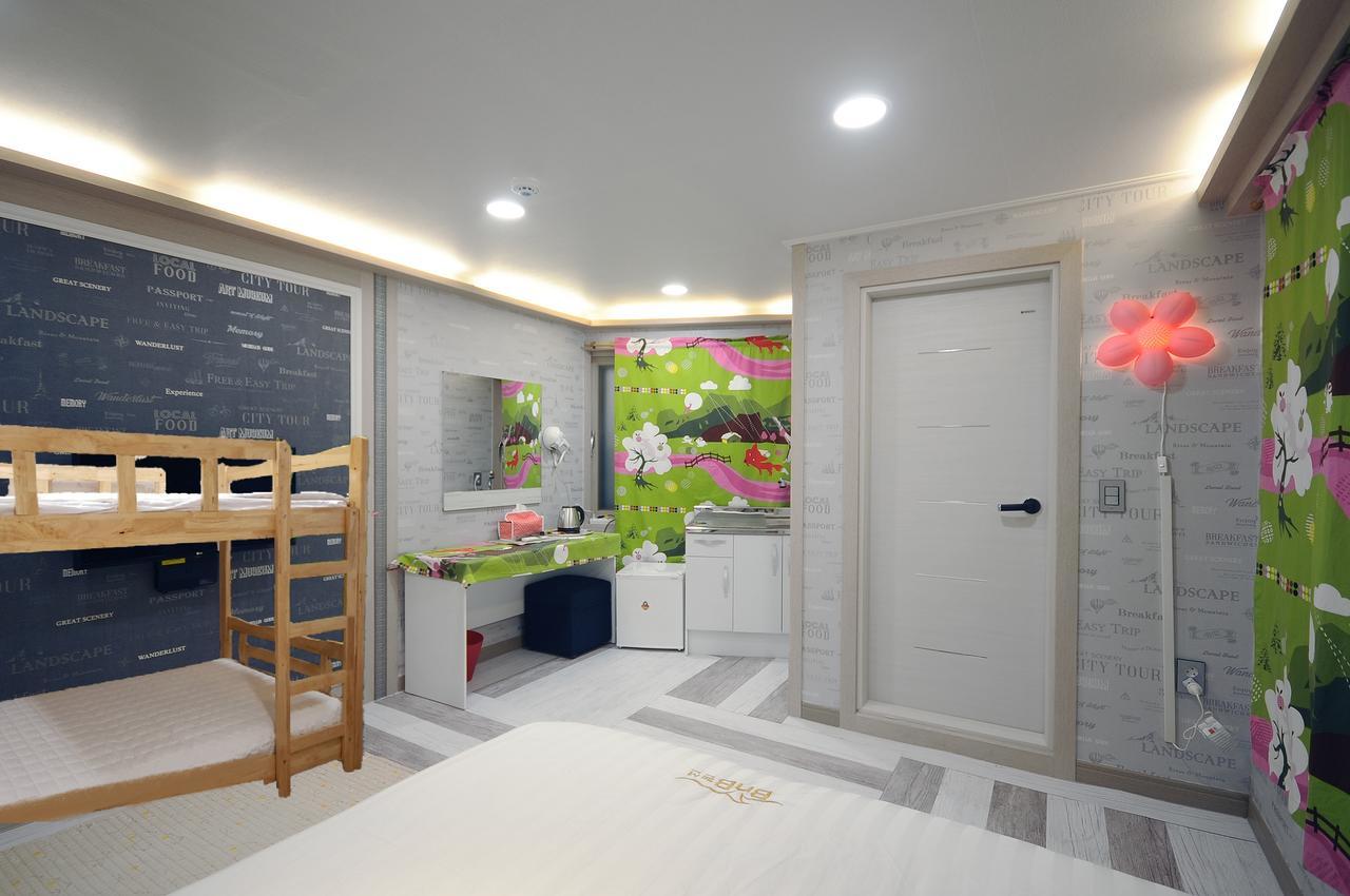 בוסאן Family Hotel Bnb מראה חיצוני תמונה