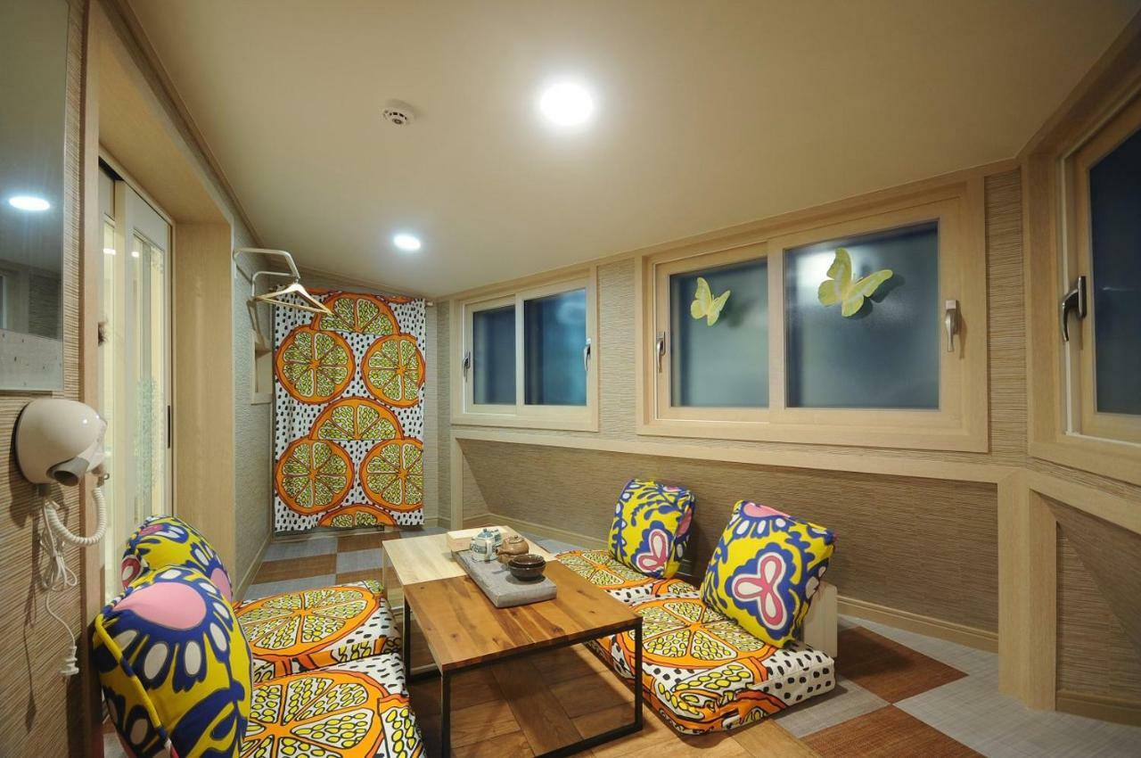 בוסאן Family Hotel Bnb מראה חיצוני תמונה